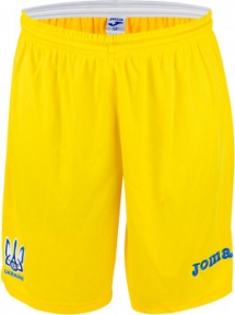 Шорты сборной Украины Joma игровые желтые (FFU105011.18)