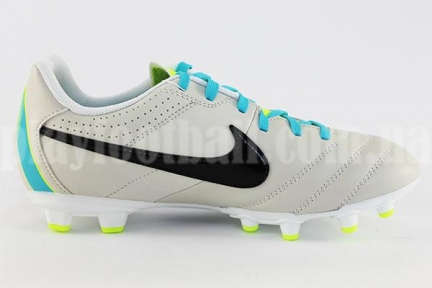 Детские футбольные бутсы Nike JR Tiempo Natural IV FG (454308-001)