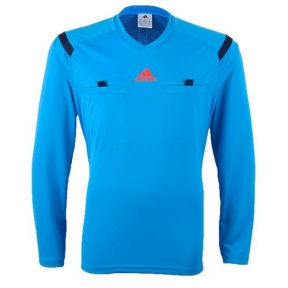 Футболка арбитра Adidas REF 14 JSY LS (F82576)