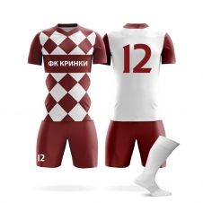 Футбольная форма на заказ ФК Кринки