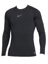 Термофутболка с длинными рукавами Nike Pro Warm Shirt (DQ5448-010)